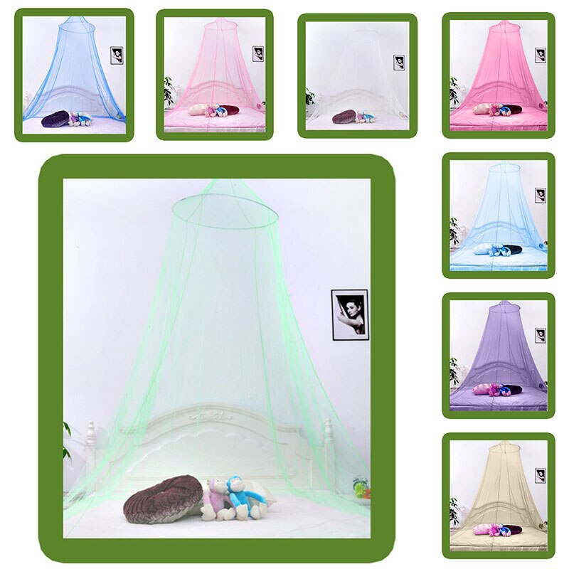 Summer Princess Mosquito Net Round Ceiling Hanging Dormitory Bed Nets HFing