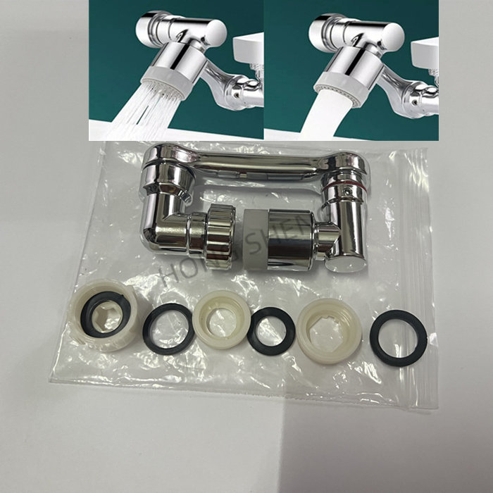 720 ° Rotation Wasserhahn Belüfter Spritzwassergeschützt Schwenk Kunststoff Küche Wasserhahn Verlängern Wasser Düse Wasserhahn 22/24mm Adapter Wasserhähne Bubbler: Blau
