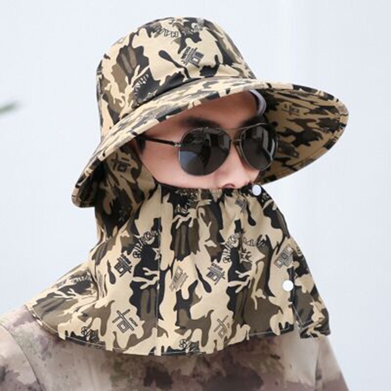 Kvinder sommer solhatte blomstercamouflage pakbar solskærmshat med store hoveder bred skygge strandhat uv beskyttelse kvinde kasket: 14