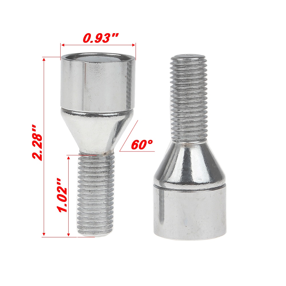 Super segurança m12 x 1.5/m14x1.5 anti roubo roda travamento porca parafusos parafuso chave liga de aço fechado carro final porcas para carro universal