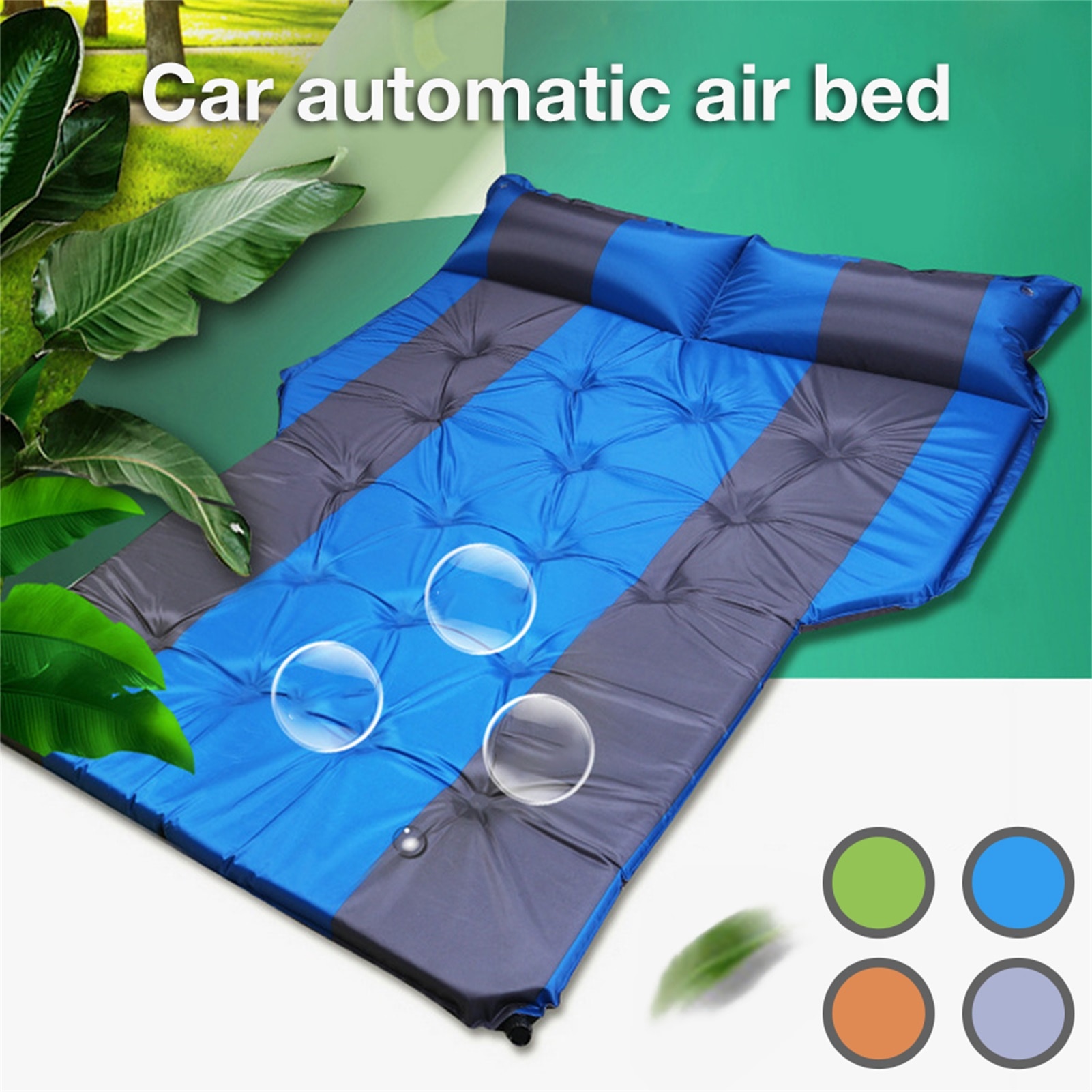 Car Inflatable Bed Automatic Inflatable Air Mattress SUV Special Air Mattress Car Bed Adult Sleeping Inflatable Mattress