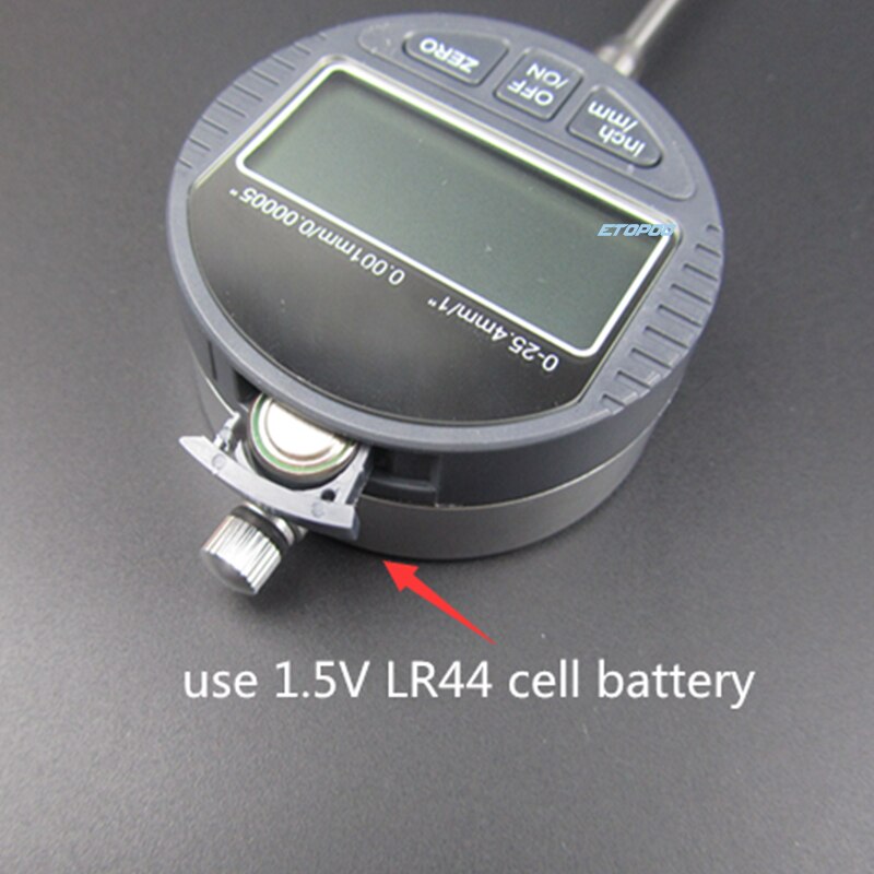 0.001mm Digital Dial Indicator Precise Micrometer 25.4MM/1" Micrometer Meter Vertical Electronic Dial Gauge Tools RS232 Data Out