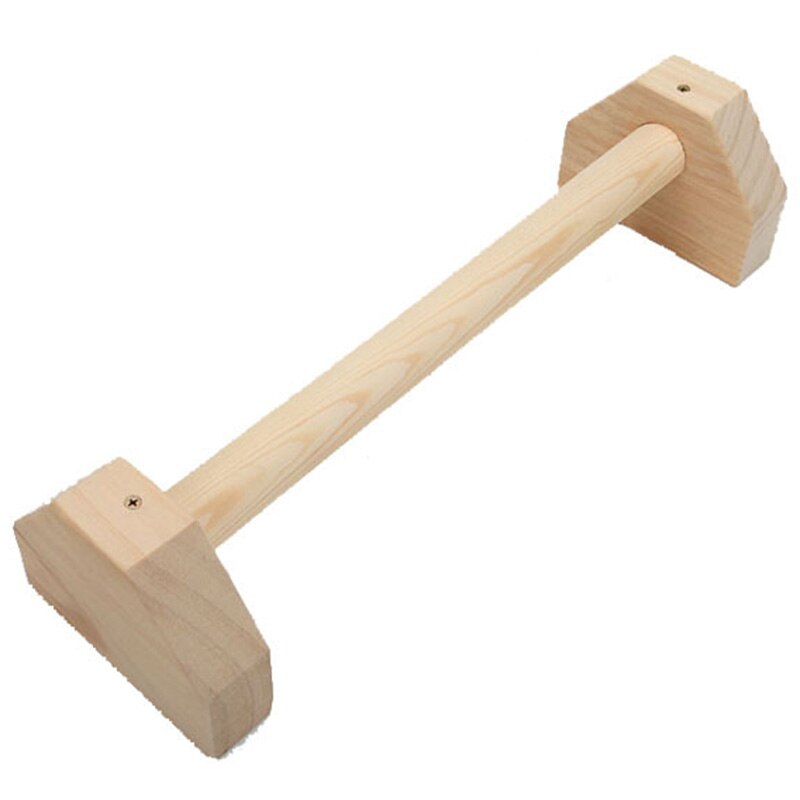 Push-Ups Gymnasium Exercise Training Chest H-Shaped Wooden Calisthenics Handstand Parallel Rod Double Rod