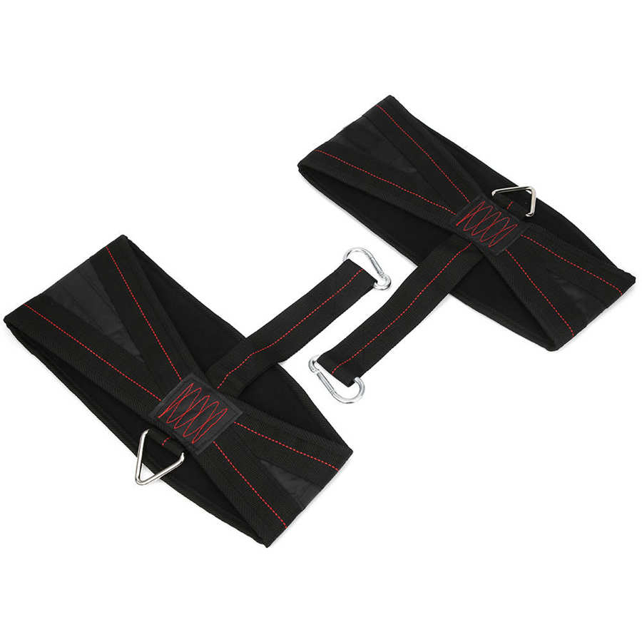 1 par fitness pull up bar ab sling fjädring hängande remmar bälten magmuskler träning sit-ups core hem gym fitness