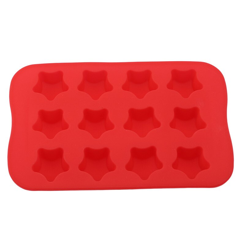 Silicone chocolat moule plateau rond carré coeur étoile forme crème glacée outils pour cuisine chocolat moule fabricant: red star