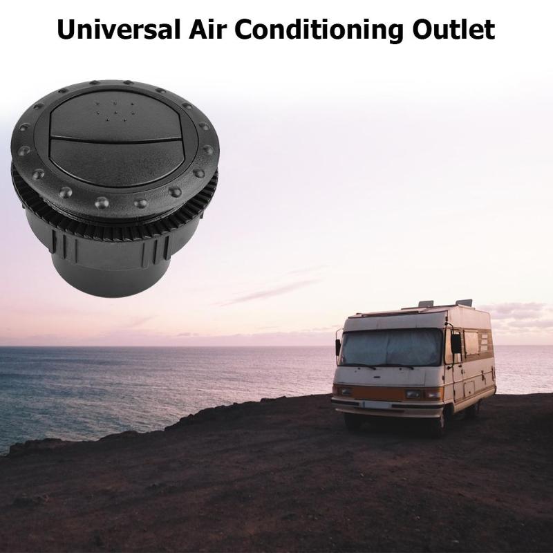 60mm abs bil rv atv a/c udluftning luftudløb åben roterende aircondition ventilationsudløb indvendig rund loft bil udskiftning