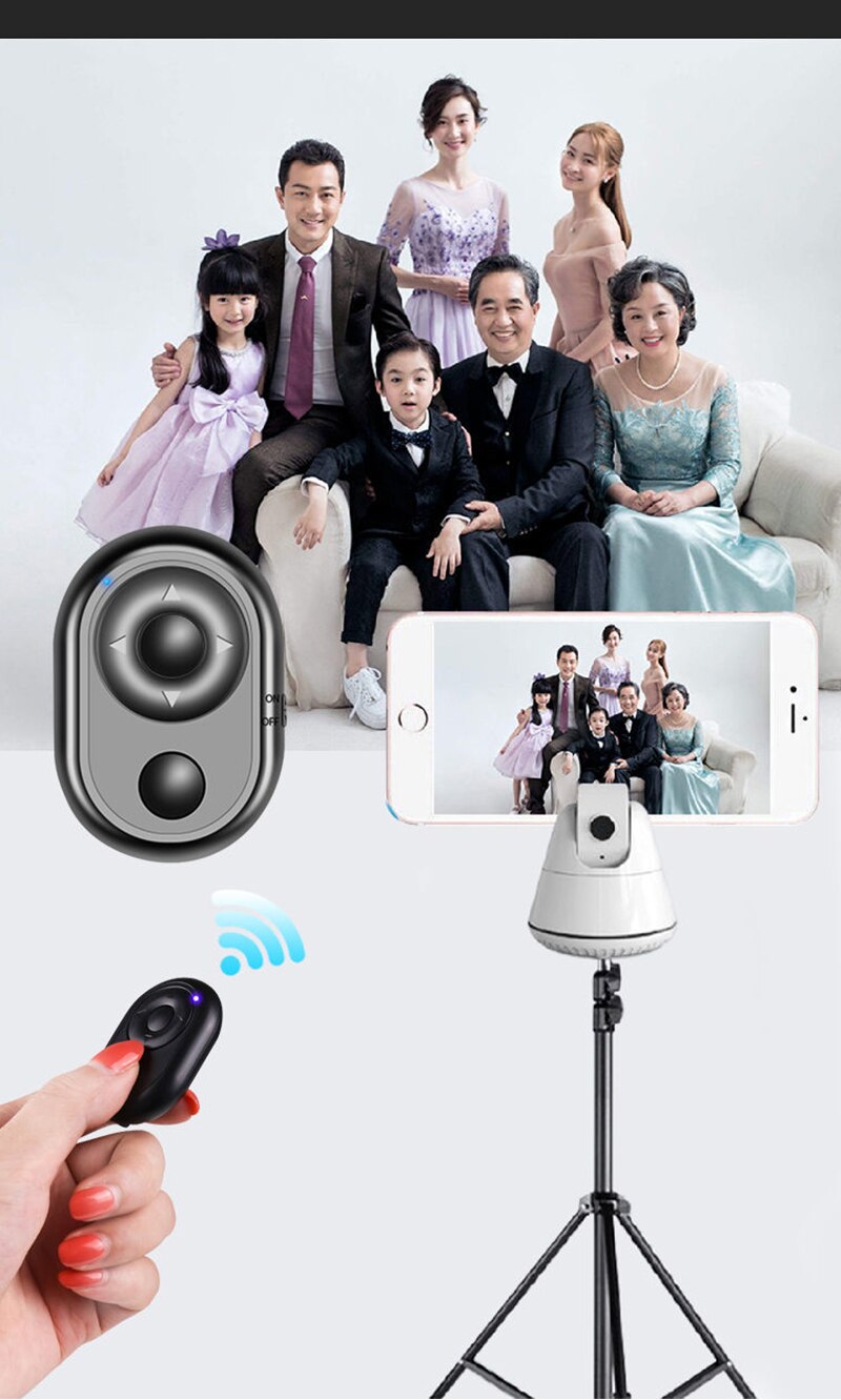 Auto Face Tracking Camera Gimbal Stabilizer Smart Shooting Holder 360 Rotation Selfie Stick Tripod for Live Vlog Video Recording