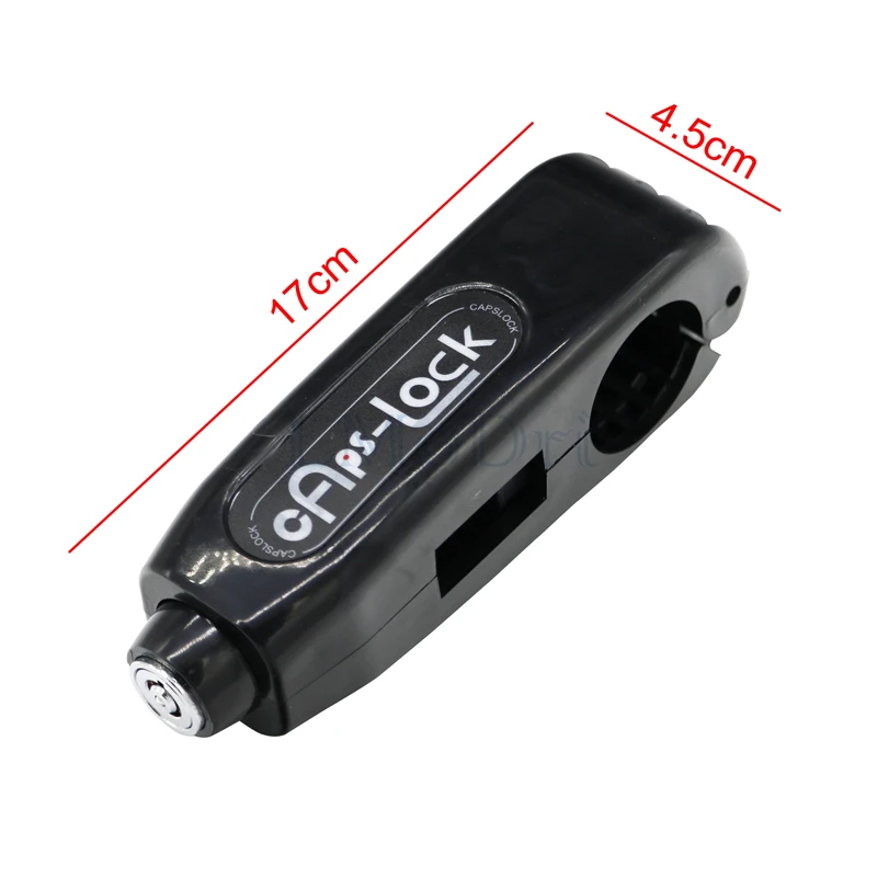 LMoDri Universal- Motorradschloss Rolle Lenker Sicherheitsschloss Bremse Gasgriff Diebstahlsicherung Sicherheitsschlösser