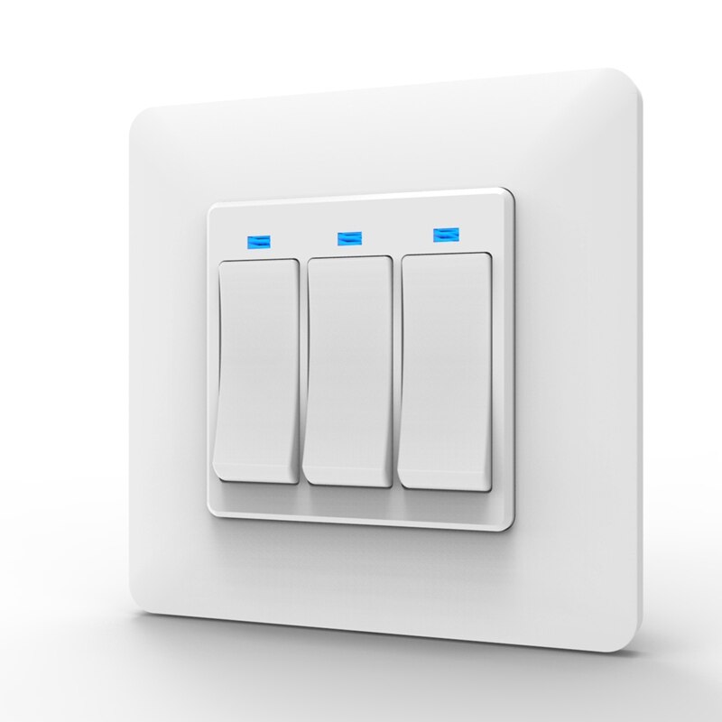 WiFi Smart Light Switch Push Button Smart Life APP Remote Control Works with Alexa Google Home for Voice Control EU