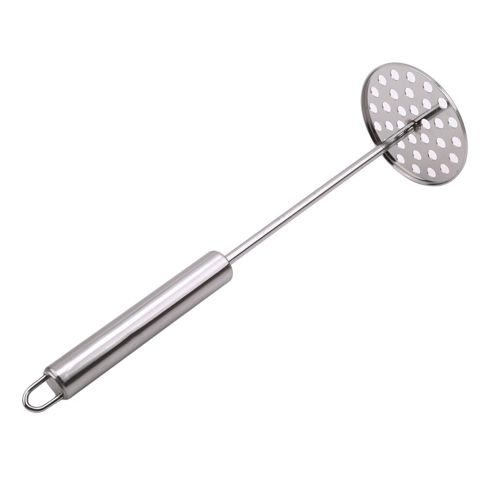 Stainless Steel Potato Pressure Mud Mashed Potato Pressed Masher For Sweet Fruit Family Hotel Restaurant Use Kitchen Tool