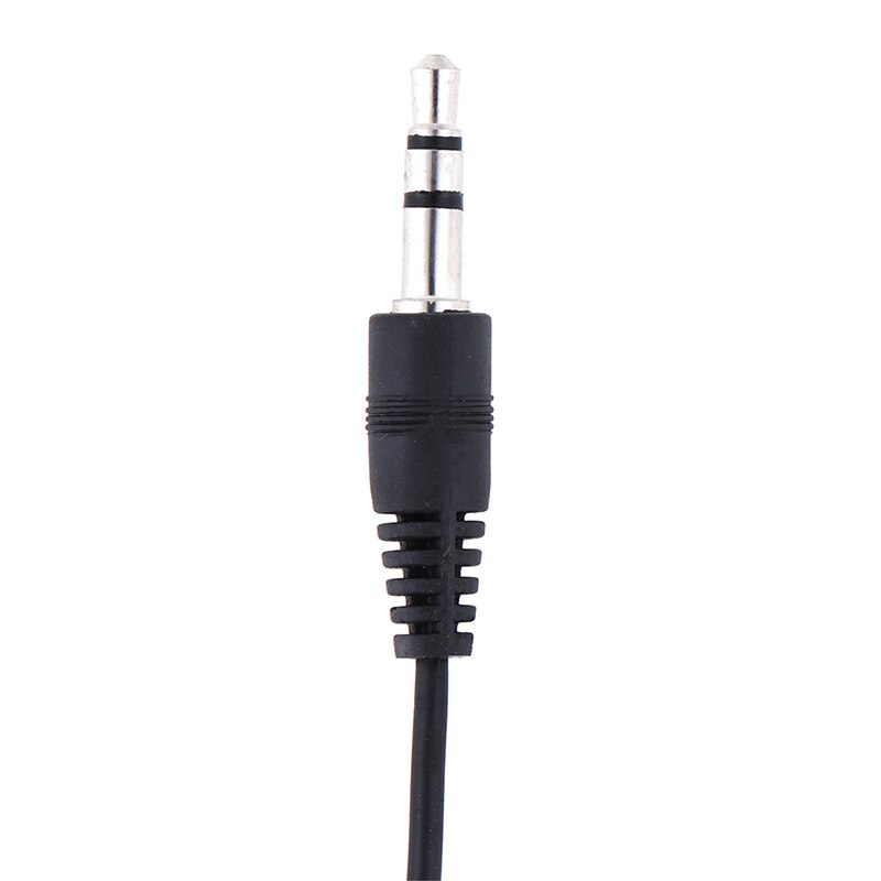 Mini micrófono portátil de solapa con cable y cuello, manos libres, para PC, portátil, altavoz redondo de 3,5mm