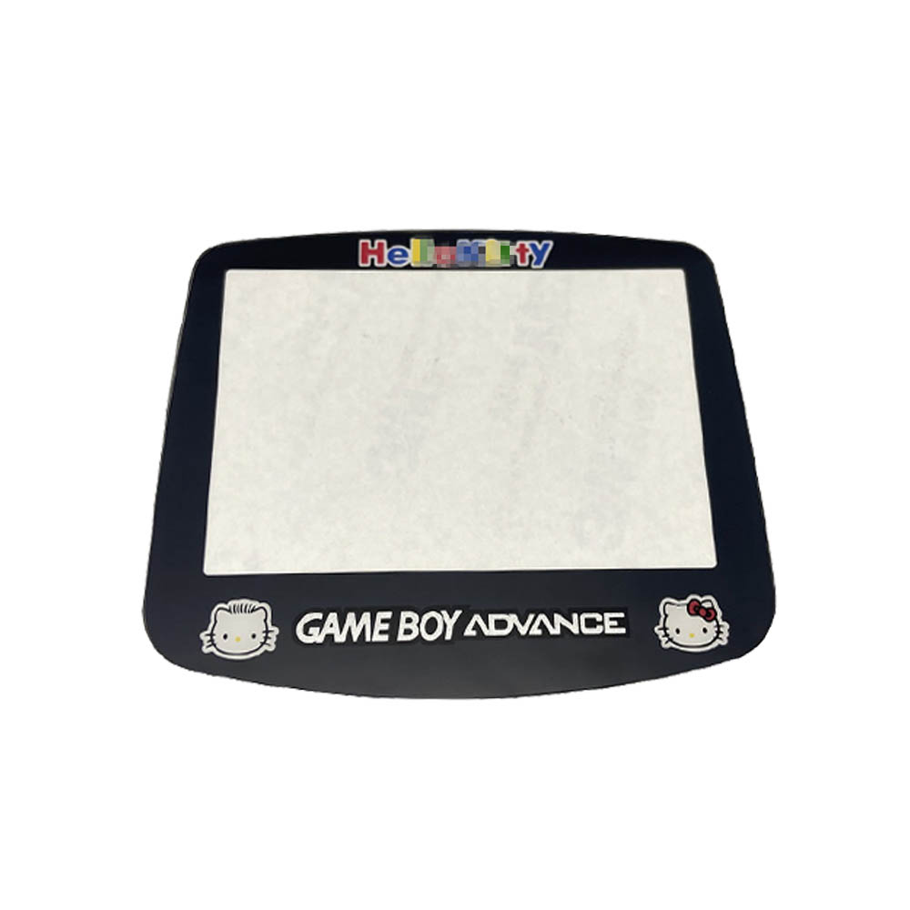 19Colors Original Size Glass Screen Lens For Gamboy Advance Shell Case Cover SFC IQUE /Black Lens /Clear Lens For GBA Screen: KT Limit Lens