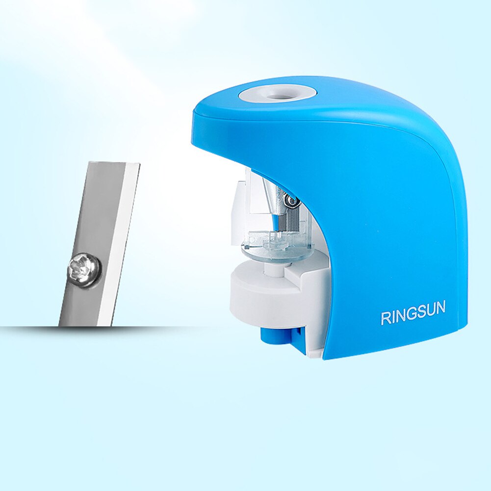 Electric Pencil Sharpener Kids Safety Pencil Sharpener for 8mm Pencils for Classroom Home Office with USB