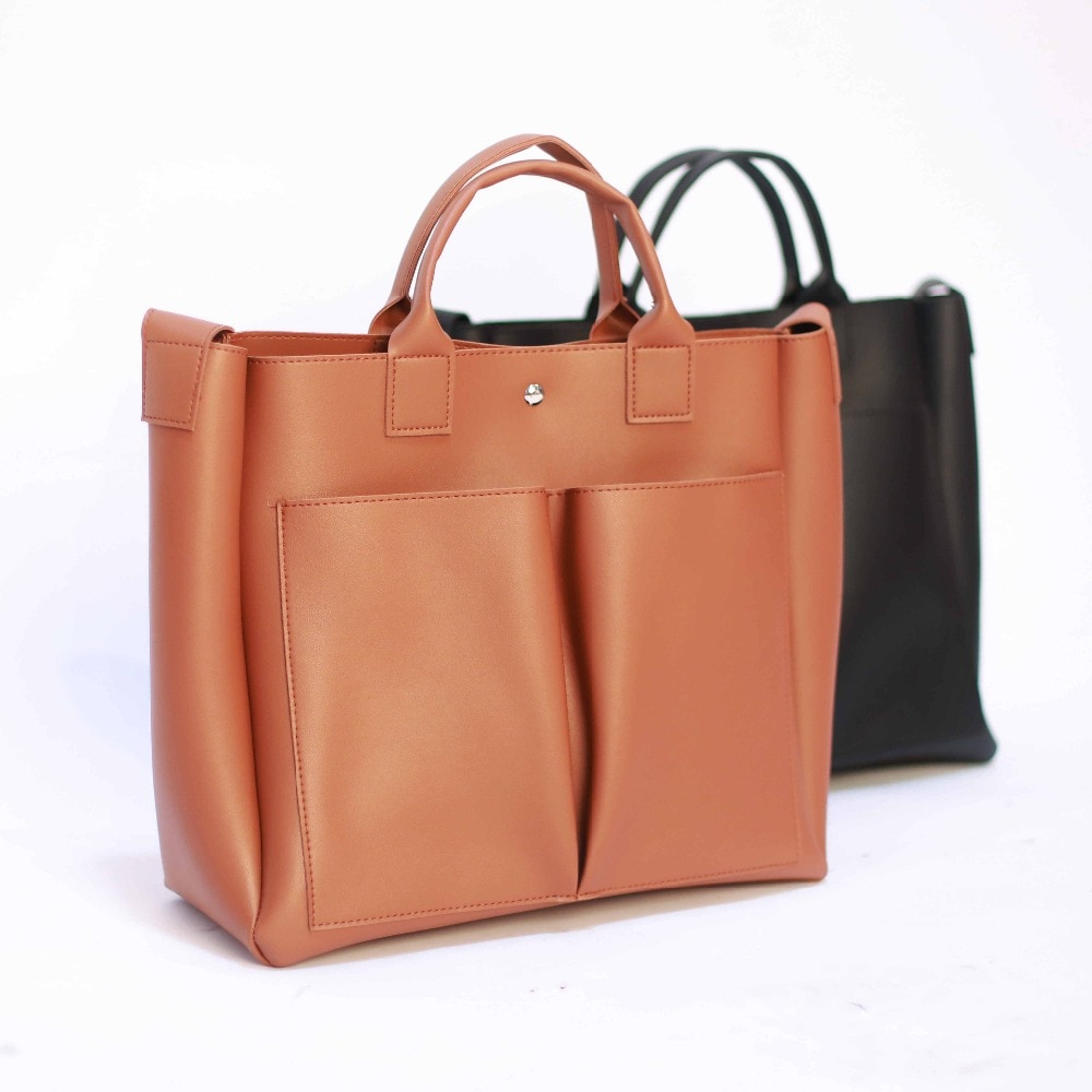 neue Pu Leder laptop Tasche Einfache Handtaschen Berühmte Marken Frauen Schulter Tasche Casual Big Tote Vintage Damen Umhängetaschen