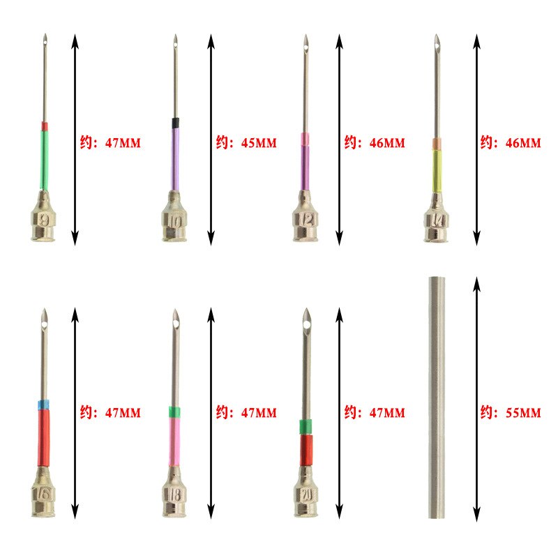 Embroidery Punch Needle Sets Crochet Knitting Embroidery Pen Handmade Stainless Steel Punch Needle DIY Cross Stitch Sewing Tools