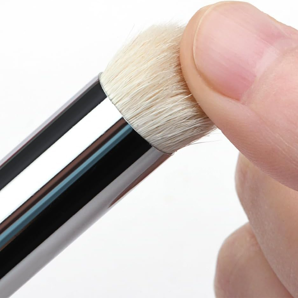 Ensemble de pinceaux à peinture, pinceaux à manche en bois à détails fins pour peinture artistique miniature, acrylique, aquarelle-micro détaillé et pinceau sec