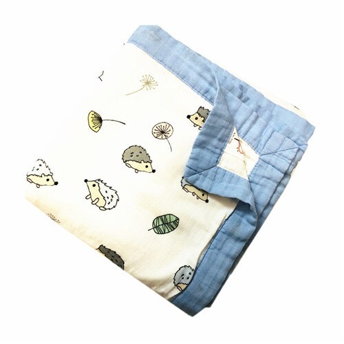 4 lager bambu muslin träd baby muslin filt vattenmelon täcke swaddle bättre än anais baby/bambu filt spädbarnssjal: Ciwei