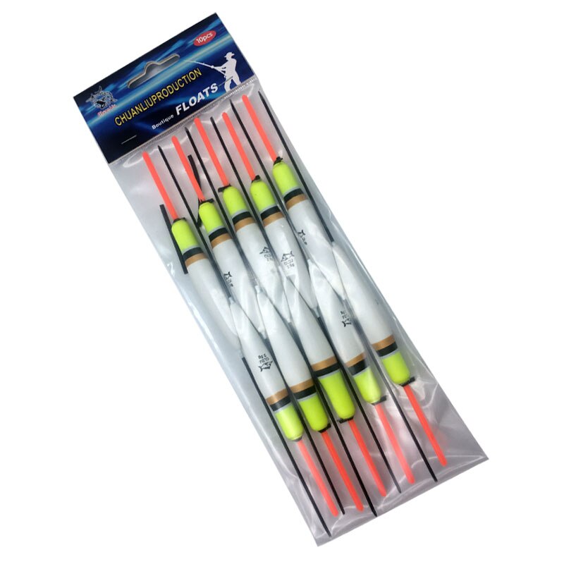 Topline tackle fiskeri svømmer og bobbers med stang fiskeri flyder træ skum fisk flyder propper til fiskeri flyder