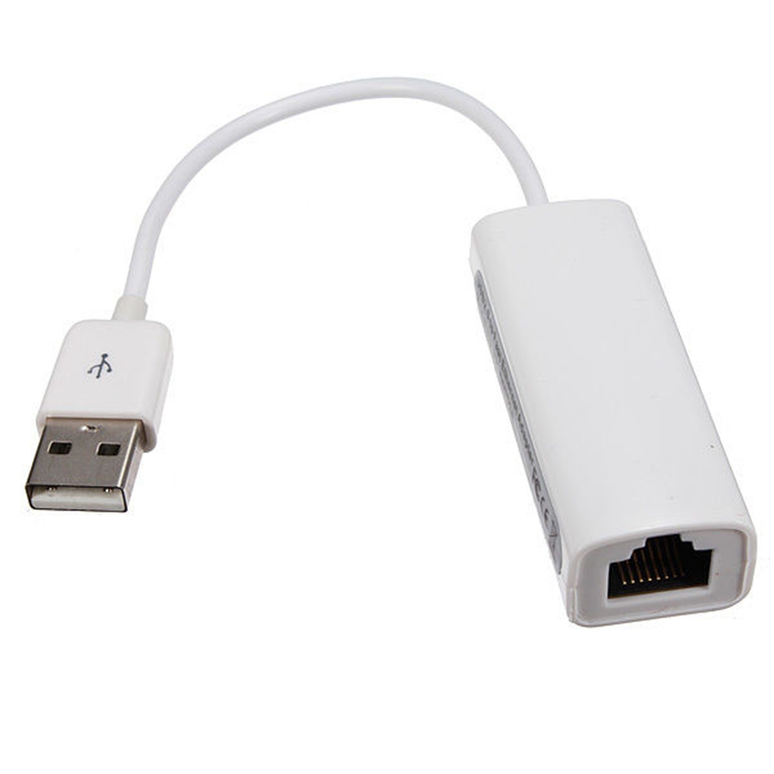 Usb 2.0 Naar RJ45 Lan Ethernet Network Adapter Voor Apple Mac Macbook Air Laptop Pc