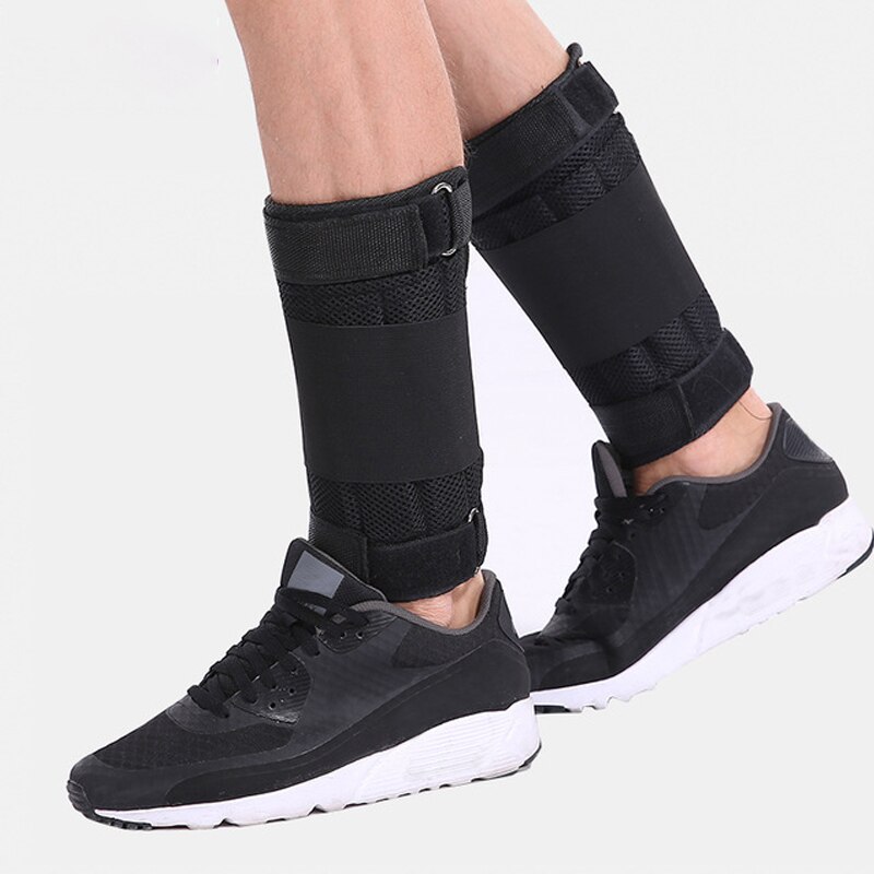 Pesi regolabili alla caviglia cinturino per bretelle sport all&#39;aria aperta uomo donna gambe Unisex allenamento della forza Shock Guard palestra attrezzature per esercizi