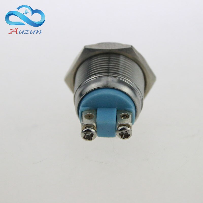10 stk led metal indikatorlys 19 mm metal lys advarsel bil lys 3v 6v 12 v 24 v 36v 48v 220 vred grøn gul blå og hvid