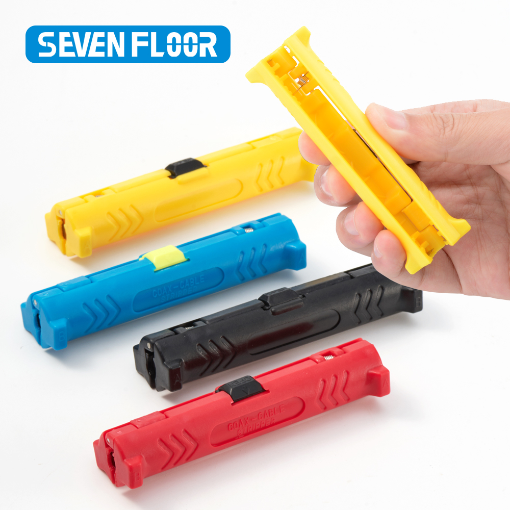 Electric Wire Stripper Pen network cable Tools Wire Cable Cutter Rotary Coaxial Wire Stripping Cutting Machine Pliers