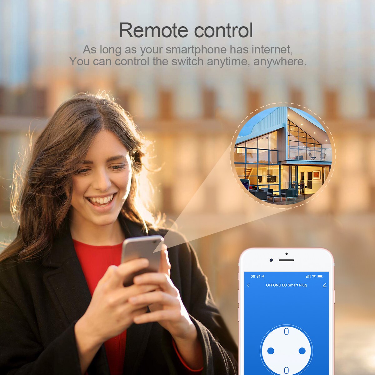 Homekit-enchufe inteligente Tuya para el hogar, enchufe inalámbrico con WIFI, Control por aplicación, interruptor de luz de vida inteligente de 16A para Apple Home, Alexa y asistente de Google