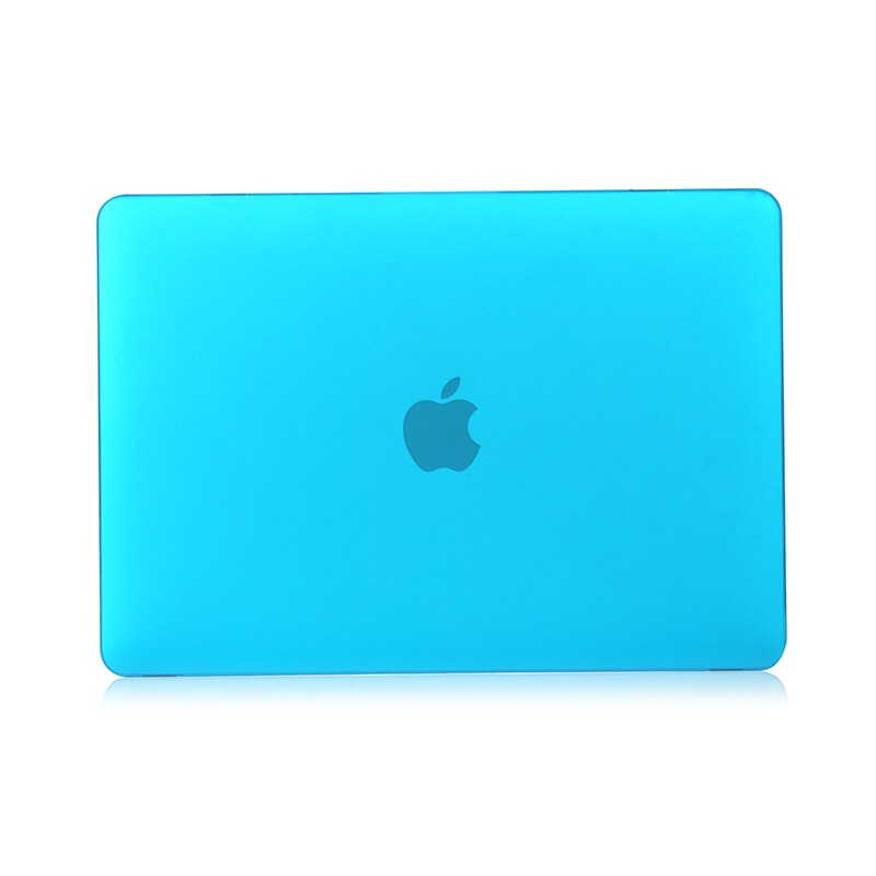 Matte case for old Macbook Pro 13 A1278 hard plastic cover: Water Blue