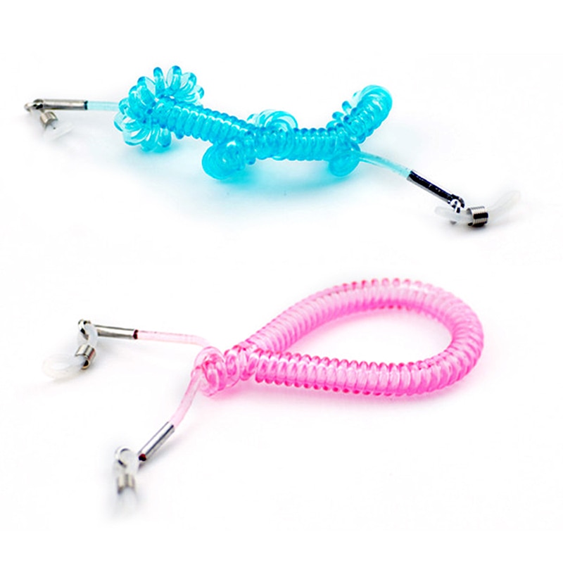 Cadena elástica suave para gafas para niños, cadena antideslizante para lentes de sol de silicona, cordones para gafas, cadena de anteojos, cordón