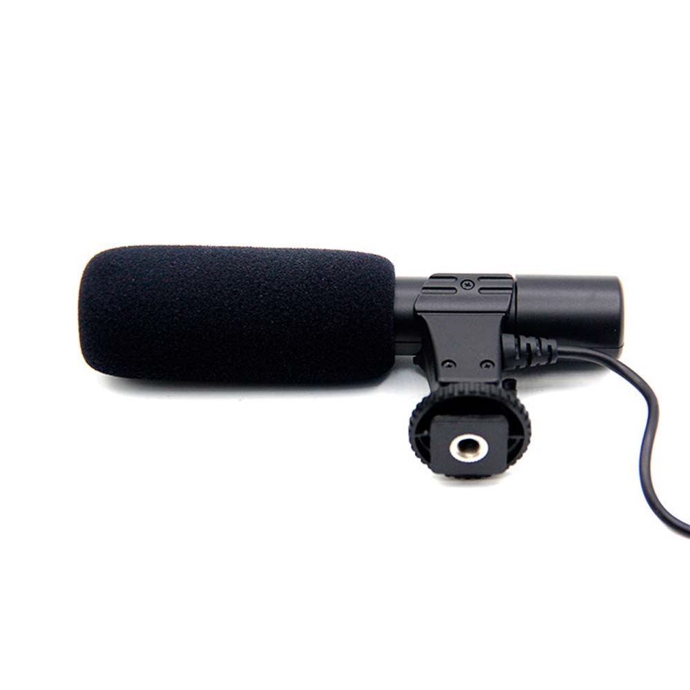 Microphone stéréo externe universel, 3.5mm, pour Canon, Nikon, appareil photo DSLR, caméscope DV, appareil photo SLR MIC-01