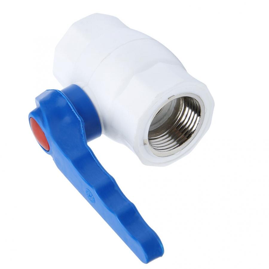 32mm PPR Plastic Water Pipe Fittings Quick Connection Ball Valve Female Thread G1in for PPR PE PVC Water Pipes Female Connecting