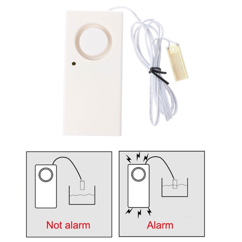 Sensor de alarma de desbordamiento de agua inalámbrico, Detector, sistema de seguridad para el hogar