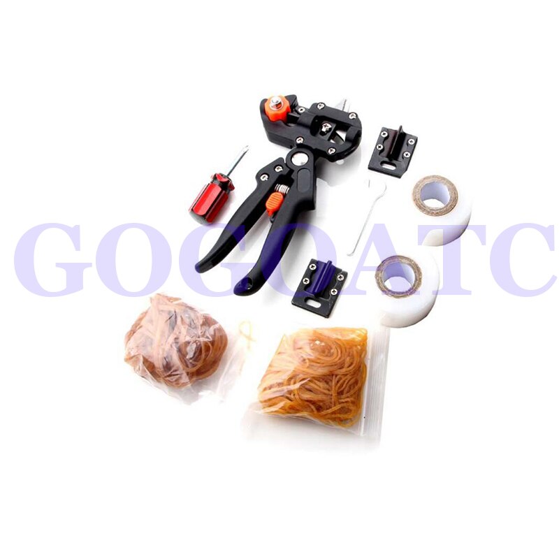 Grafting machine Garden Tools with 2 Blades Chopper Tree Grafting Tools Secateurs Scissors grafting KIT Cutting Pruner: 7