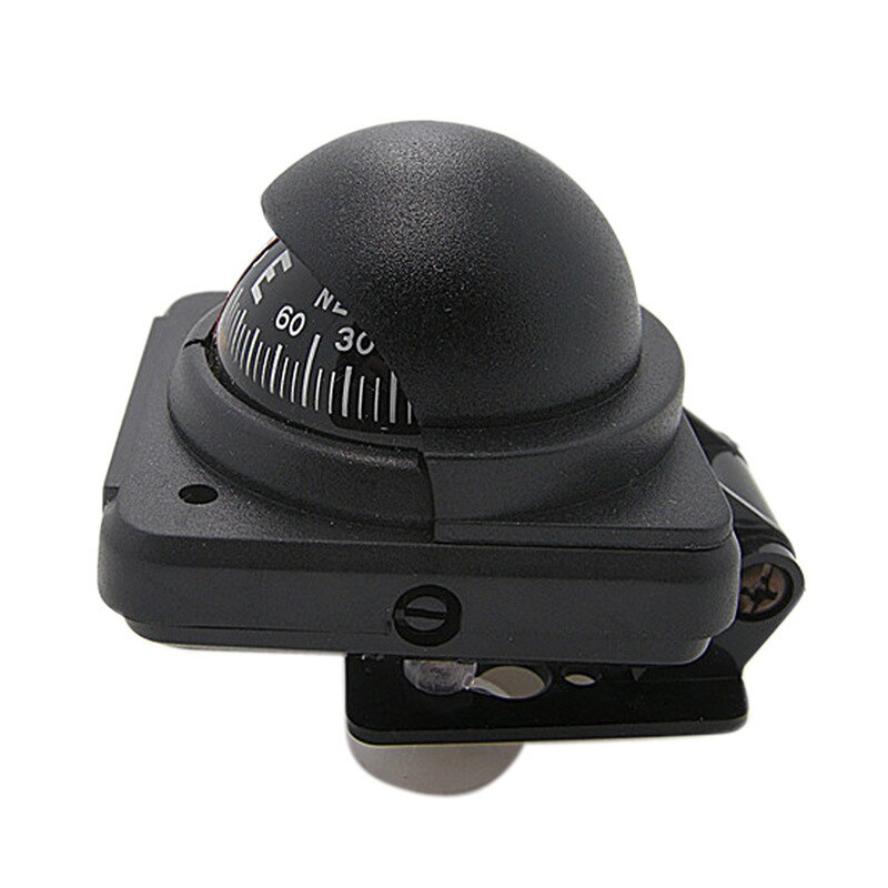 Automobile Vehicle Outdoor Direction Guidance Tool Adhesive Compass Car Interior Decor Plastic Navigation Compass Ball
