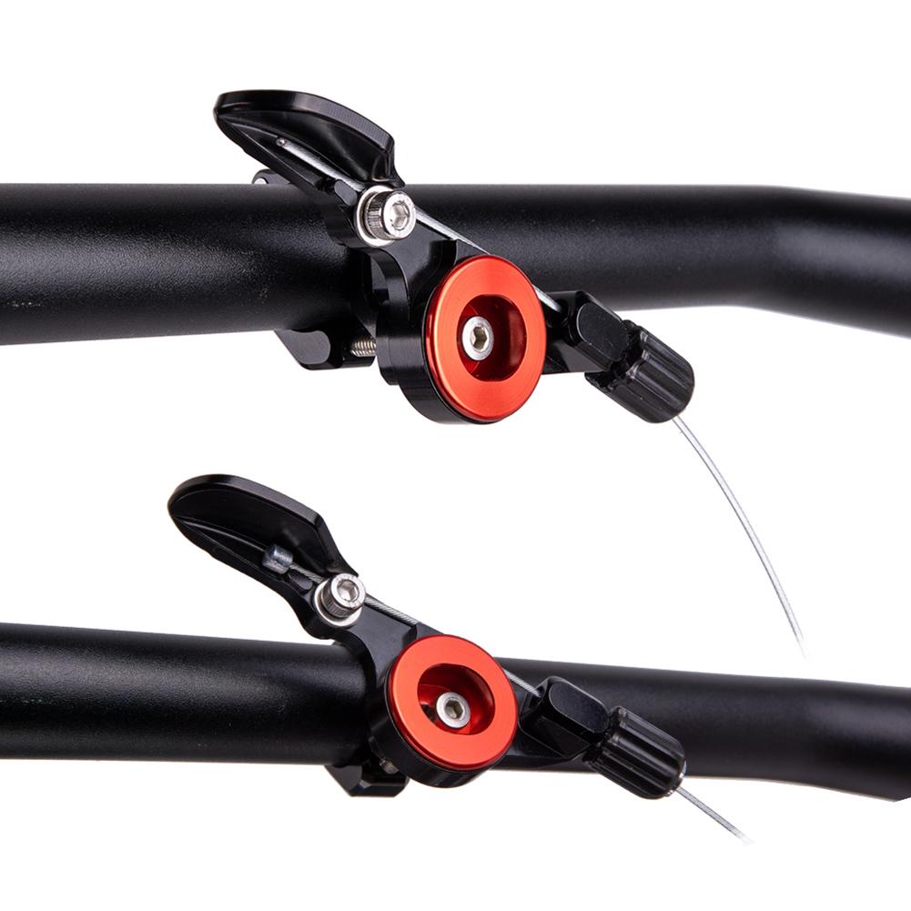 Mtb dropper fjärrhandtag 1x justerbar sadelstolpe under bar universal shifter style cable hendel mekanisk droppers sadelstolpe 4