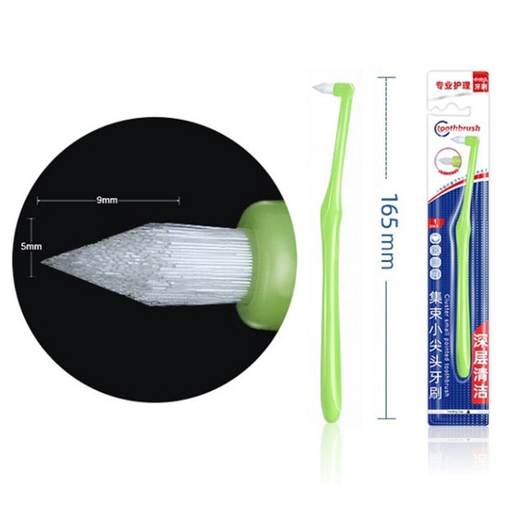 Interdental Clean Brush Between Teeth Floss Slim Interspace Toothbrush Tufted End Interdental Orthodontic Oral Care