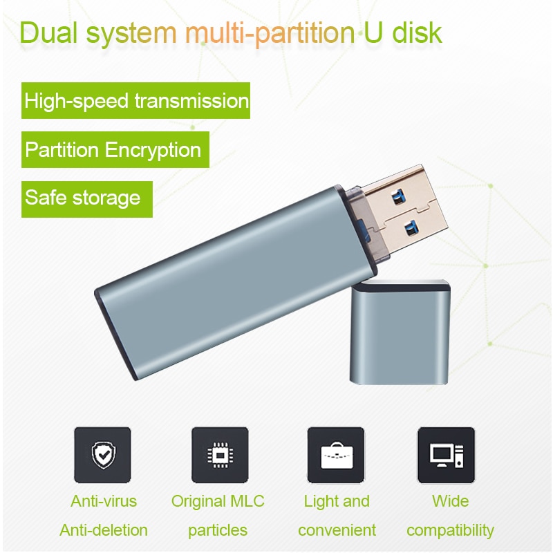 USB SSD Solid State U Disk Externe Systeem U Disk 64 GB-1 TB voor MACBOOK AIR PRO IMAC JAAR