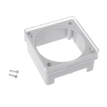 Panel Mounting Plastic Transparent Case Waterproof Cover Enclosure Protection for Time Switch Timer TM618 CN101 CN101A L701