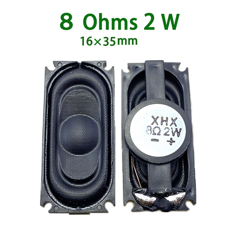 2pcs laptop speakers1635 2040 2840 mm ohm watt ohm watt rectangular  plastic internal magnetic elastic wave speakers