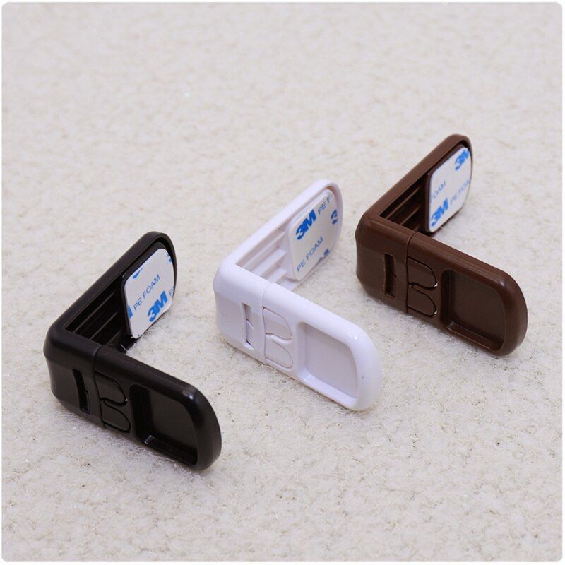 2 Stks/set Plastic Baby Veiligheid Lock Huishoudelijke Veilige Bescherming Van Kinderen In Kasten Dozen Lock Lade Deur Beveiliging Product