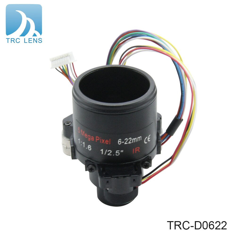 Zoom lens camera lens m14 interface in-line lens assembly optical lens long focal length 22m magnifying lens