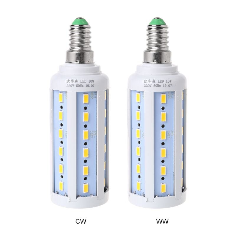 E14 LED Spaarlamp 10W AC 220V Warm/Koud Wit Light Corn Bulb 5730 SMD voor home Decoratie