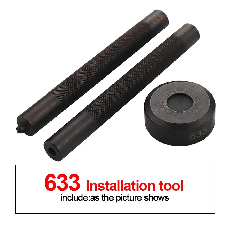 DIY Leather Fastener Press Tools Snap Button Installation Metal Four-in-one Buckle Operating Setting Tool Sewing Accessories: 633