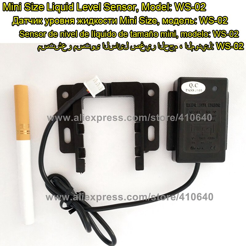 2 Piece Non Contact Liquid Level Sensor For Tank Container Bathtub Aquarium or Family Usage Water Tank No Need Touch Liquid