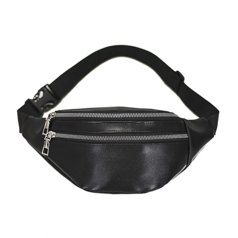 Women Chest Bag Waist Packs For Unisex Female Pu leather Fanny Packs Banana Ladies Belt Bum Bags: A1