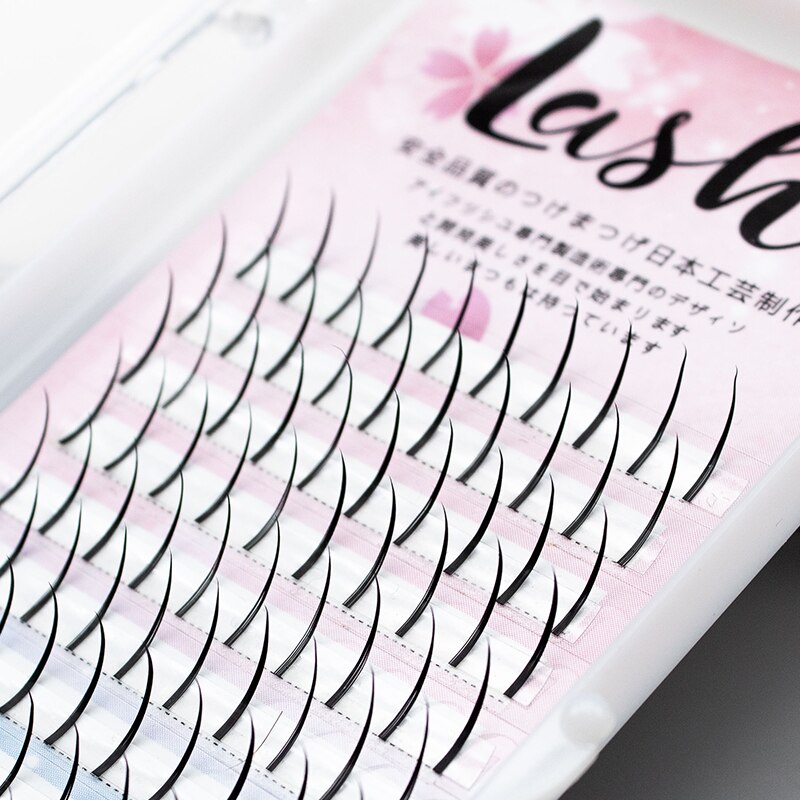DINGSEN 120 Clusters Pre Made Volume Spike Lashes 0.07 C D 8-18mm Silk Spikes Eyelash Extension Makeup Individual Cilios