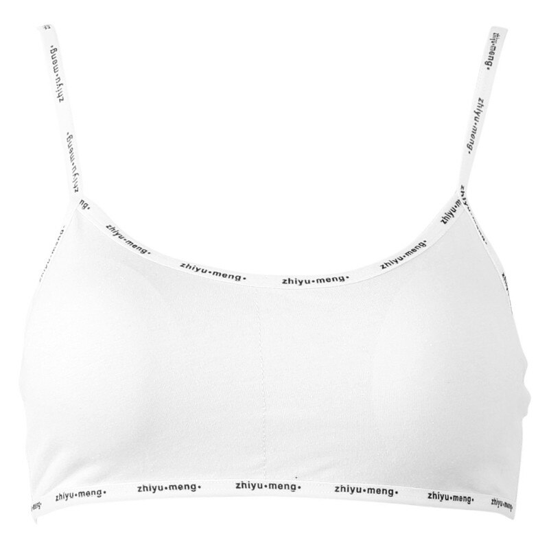 Girls Training Bra Teenage Kids Soft Breathable Cotton Underwear Tops Clothing: W