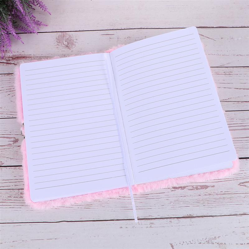 Og dejlige notesbøger  a5 plys notesbog planner organizer dagbog notesbog med lås og nøgle