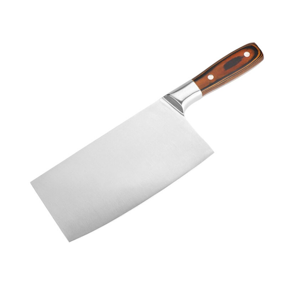 Slicing Cleaver 4Cr13 Super Sharp Blade Kitchen Chef Knives Chinese Forged Knife Multifunction Kitchen Chopping Knive Rivet Hand