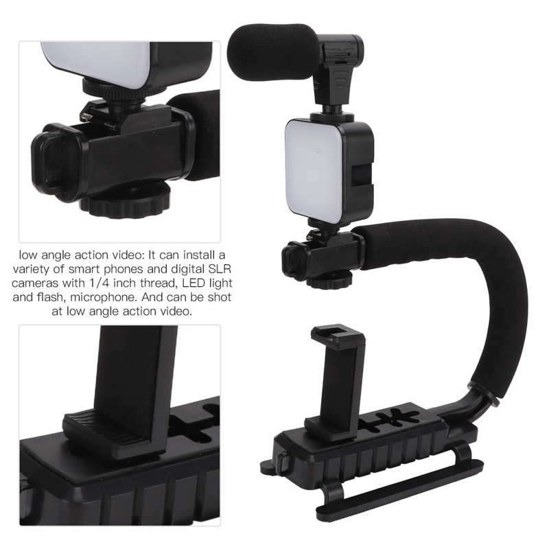 U Shape Camera Stabilizer Handheld Camera Stabilizer Standard 0.64cm Thread for Outdoor for Shooting